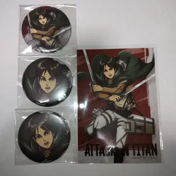 진격의 거인 Fighting ver. 캔뱃지