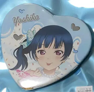 러브 라이브 Aqours 하트 캔뱃지 츠시마 요시코