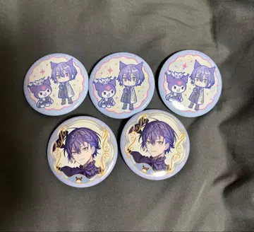 Dytica 코야나기 로우 캔 배지 산리오 SD 등신