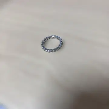 실버 다이아몬드 컷 이터니티 반지 11호 새상품