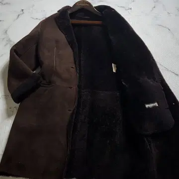 구하기 어려움 바니스뉴욕 리얼 무스탕 코트 램 가죽