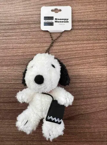 스누피 뮤지엄 한정판 미니 체인 봉제 인형 키링