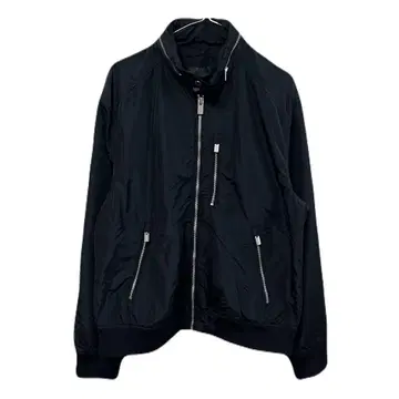 H&M 에이치앤엠 나일론 블렌드 플라이트 자켓 블랙 M