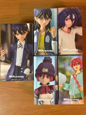 기동전사 건담 냐안 슈지 이토 바닥 피규어 5체 세트