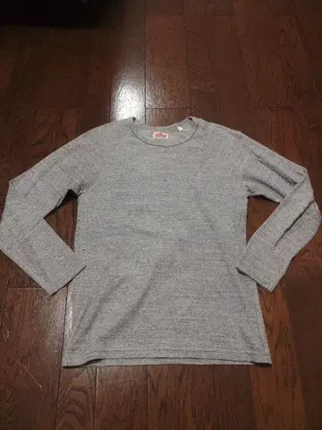 할리우드 런치마켓 서멀 롱T 3 그레이 옐로우 컬러