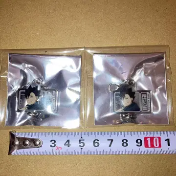 코스모 월드 하이큐 미니게임 연결 아크릴 참 쿠로오 테츠로 2점