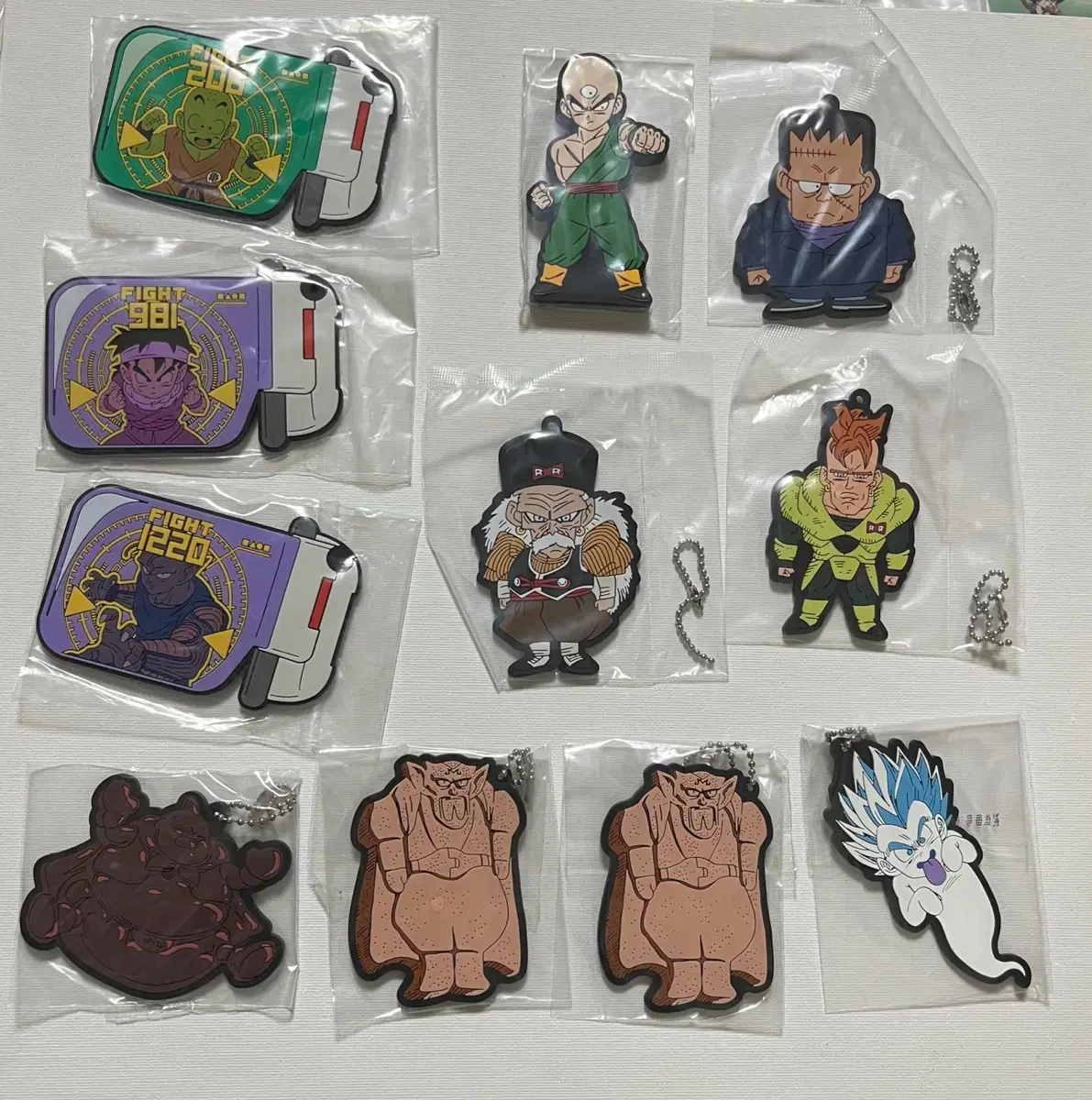 Dragon Ball Rubber Coaster / Rubber Stand / Rubber Keyring (Individual)