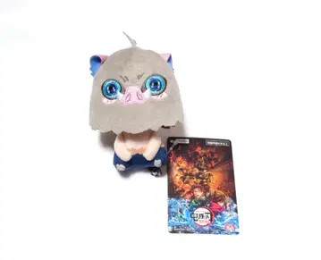 귀멸의 칼날 하시비라 이노스케 봉제 인형 마스코트