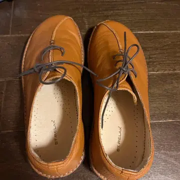 브라운 로퍼 St.Relax 컴포트 슈즈 가죽 새상품급