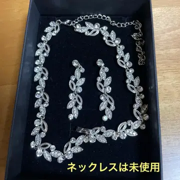 브라이덜 액세서리 목걸이 귀걸이 세트 YNS 웨딩