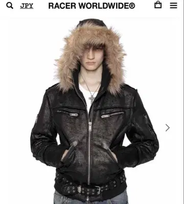 RACERWORLDWIDE sheepskin jacket
