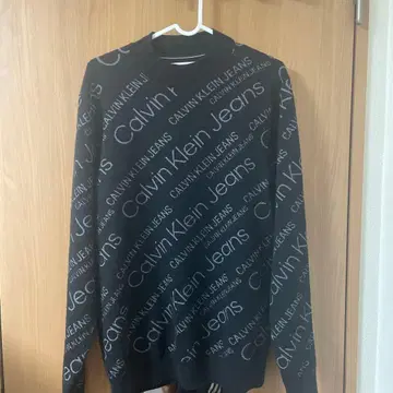 캘빈 클라인 진스 로고 긴팔 트레이닝복