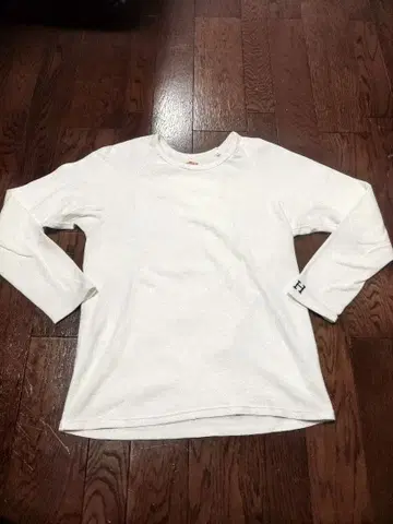 할리우드 런치마켓 써멀 롱T 3 화이트