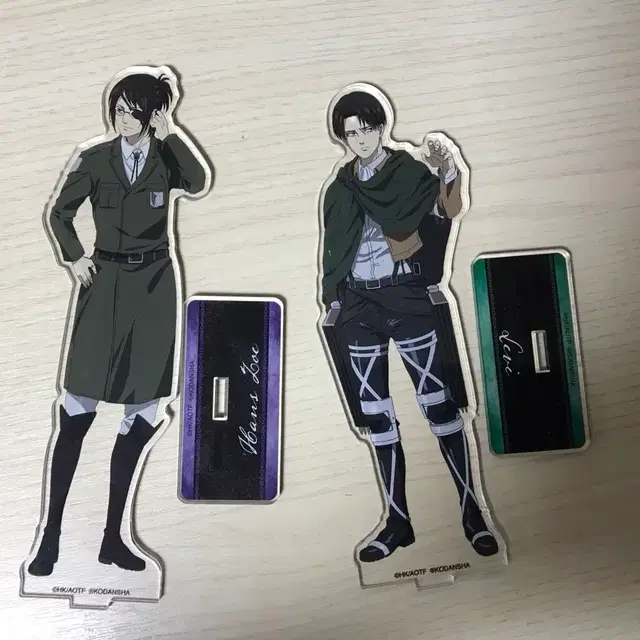 진격의 거인 리바이 한지아크릴 스탠드!!