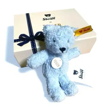 새상품 FEILER 슈타이프 x 페이러 키링 테디베어 곰