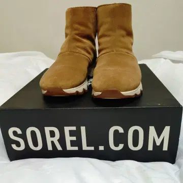 SOREL 브라운 숏부츠