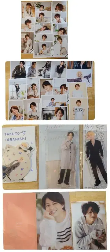 테라니시 타쿠토 사진 아크릴 스탠드