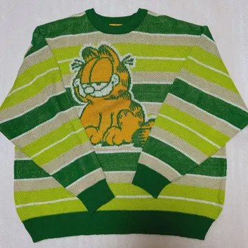 Right-on 가필드 긴팔 니트