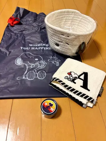 스누피 바스켓 타월 마스킹 테이프