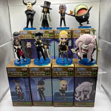 원피스 피규어 월드 콜렉터블 vol.24 CP9 전 8종 세트