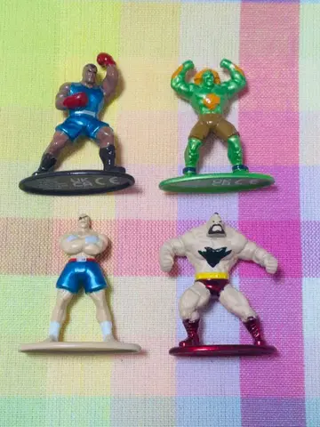 [ 즉시 구매 ] 스트리트 파이터 나노 메탈 피그 세트