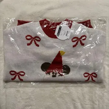 [ 미사용 새상품 ] 릴린링 2025 니트 디즈니 크리스마스