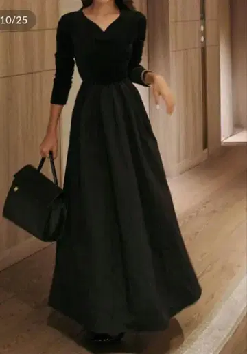 새상품급 고베 레터스 Reina 콜라보 벨로아 도킹 원피스 하트넥