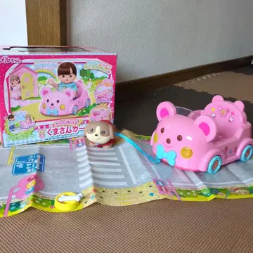 주말 한정판 [컨디션 최상] 멜짱 곰돌이 카 핑크 & 강아지