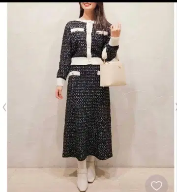 Noela 니트 트위드 셋업