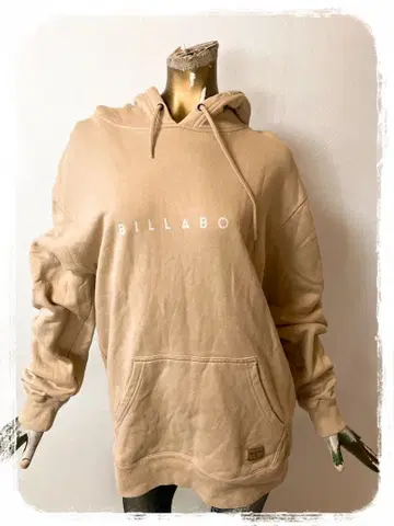 T20117 빌라봉 로고 프린트 후드티 L