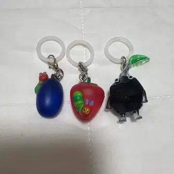 배고픈 애벌레 피크민 마스코트 참