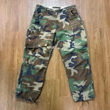 미군 USARMY BDU 팬츠 카모플라쥬 우드랜드