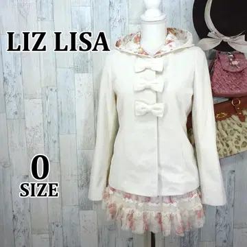 LIZ LISA 리즈리사 후드 부착 코트 꽃무늬 갸루 헤이세이 당시 물건