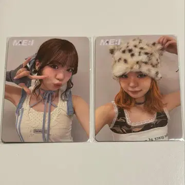 ME:I 회장 한정판 혜택 CD 에비하라 츠즈미 셀카 트레이딩 카드