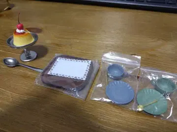 인형용 후드 푸딩 티 세트