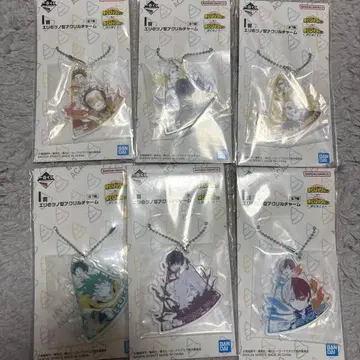 제일복권 나의 히어로 아카데미아 I상 엘리의 뿔 모양 아크릴 참 세트