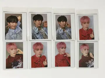 BAE173 용서 친필 사인 폴라로이드