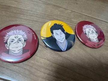 애니메이션 주술회전전 신작 캔뱃지 양면 스쿠나 게토 스구루