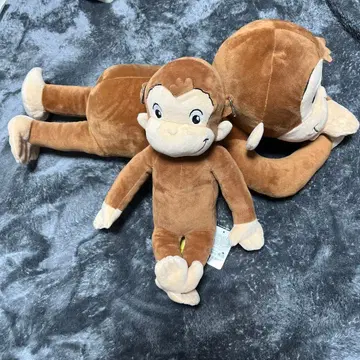 호기심 많은 조지 봉제 인형 미니백 2개 세트