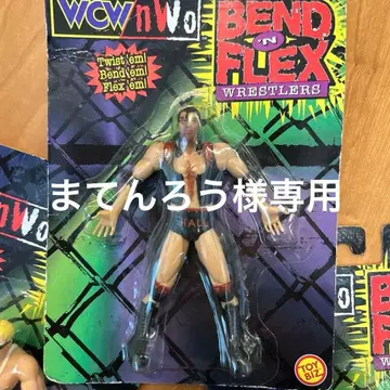 WCW nWo 벤드 앤 플렉스 피규어 스캇 홀