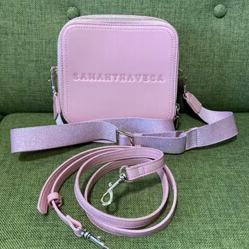 SAMANTHAVEGA 핑크 숄더백