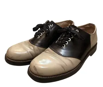 REGAL 리갈 안장 슈즈 25cm-25.5cm 그레이 블랙