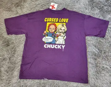 새상품 처키 반팔 남성용 L 사이즈 처키