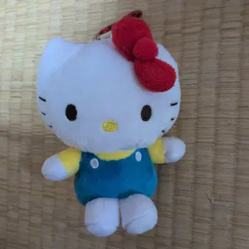 헬로키티 봉제 인형 키링