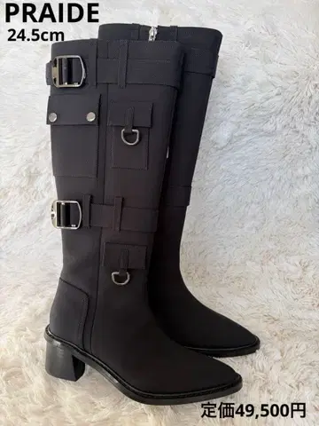 새상품 PRAIDE 프라이드 롱 부츠 24.0~24.5cm