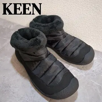 컨디션 최상 28cm KEEN 블랙 하우저 폴드다운 2Way 부츠