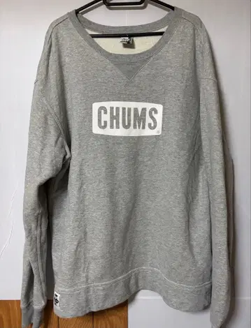 chums 로고 맨투맨 xxl 사이즈 참스 boat logo sweat