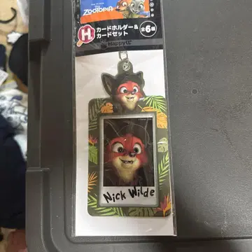 주토피아 Happy 복권 H상 카드홀더 & 카드 세트 닉