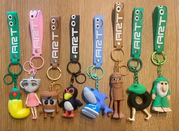 이탈리안 레인 로트 인기 캐릭터 키링 8개 세트