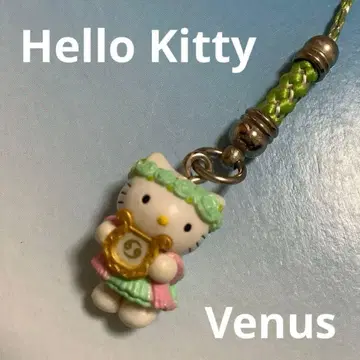 [미사용품] 헬로키티 Venus 비너스 별자리 버전 게자리 스트랩